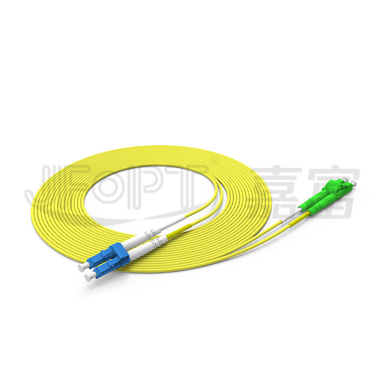 Двухшпиндельный кабель оптического волокна одиночного режима OS2 Zipcord гибкого провода 2.0mm 3.0mm волокна LC LC