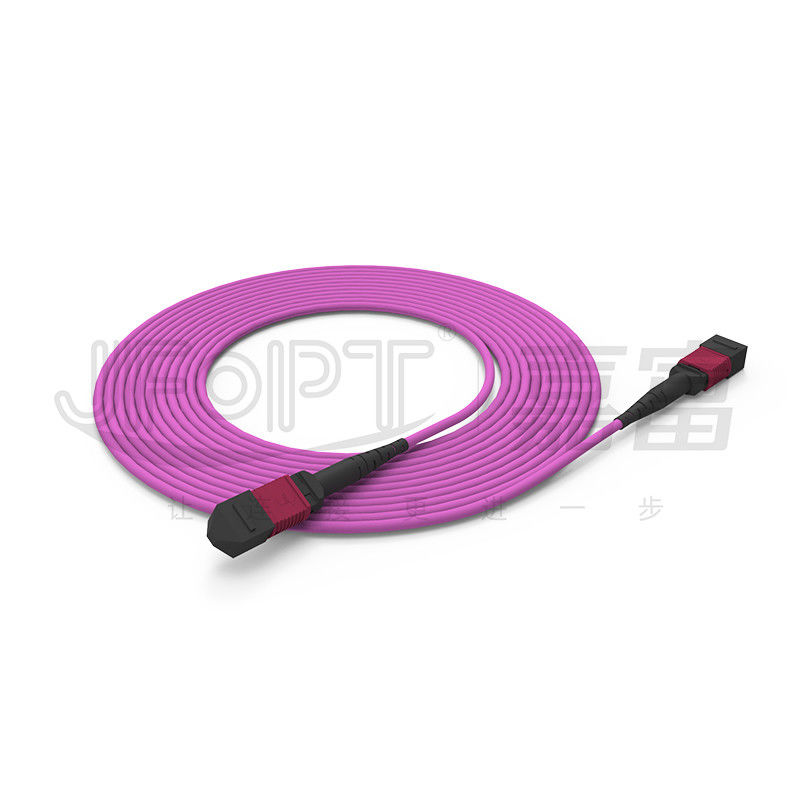 Пламя OFNP - retardant хобот MPO привязывает хобот оптического волокна PVC 2.0mm-5.0mm