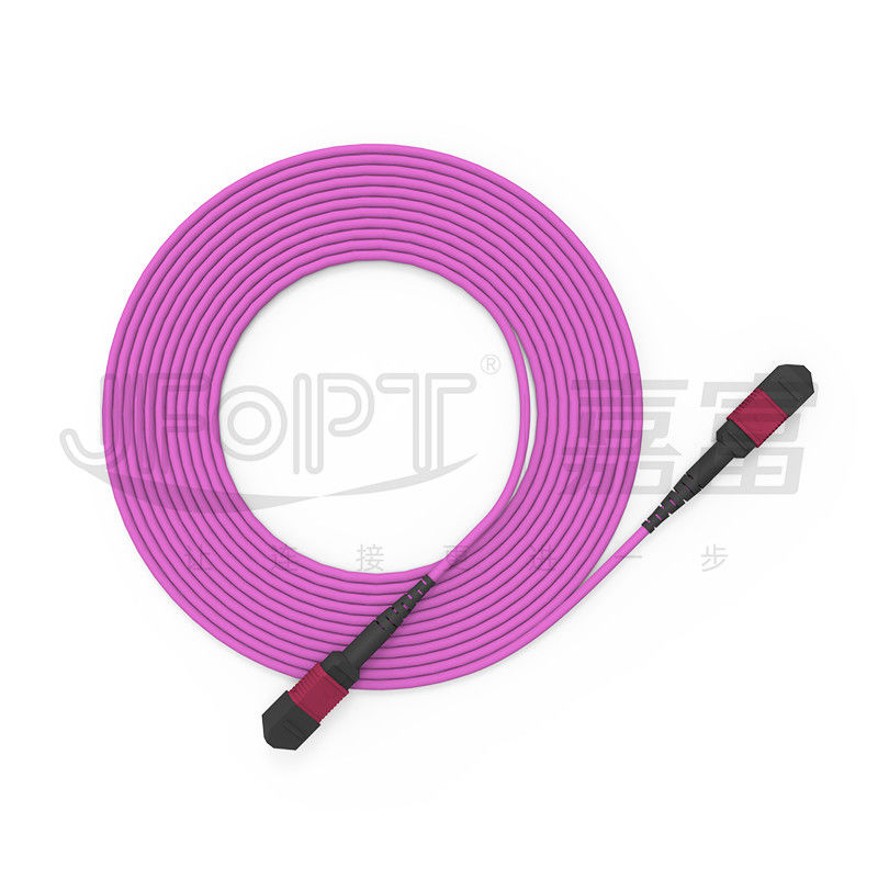 Пламя OFNP - retardant хобот MPO привязывает хобот оптического волокна PVC 2.0mm-5.0mm