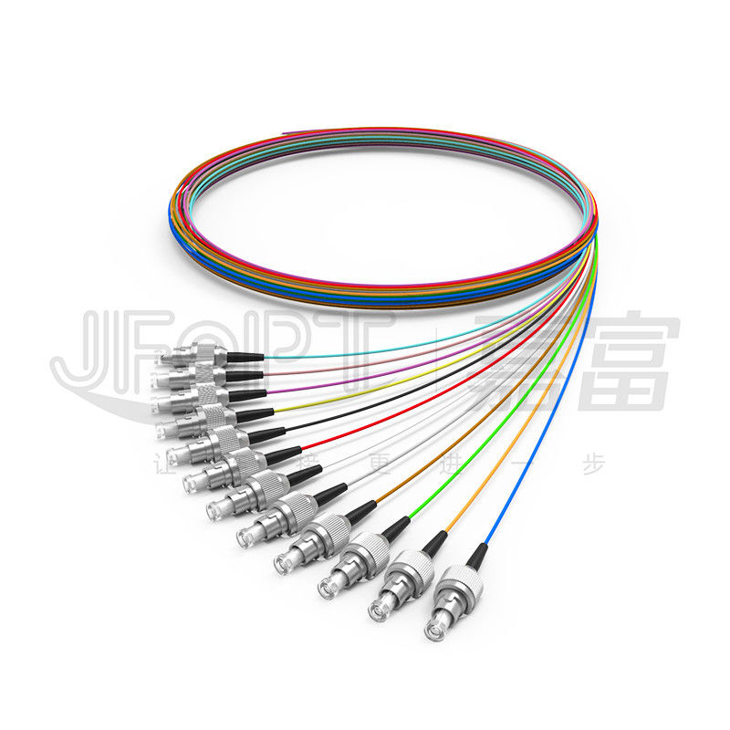 Оптическое волокно PVC LSZH Hytrel крытые привязывают режим волокна 0.9mm 0.6mm плотный амортизированный одиночный/мультимодные