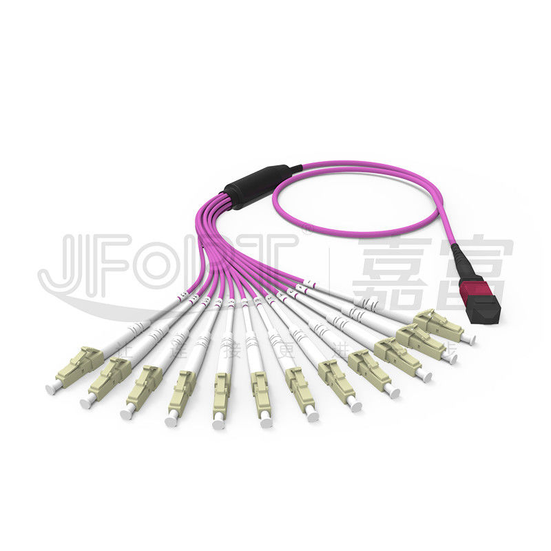 Гибкий провод 3.0mm кабеля оптического волокна MPO MTP крытый Armored Armored 3.5mm 4.0mm