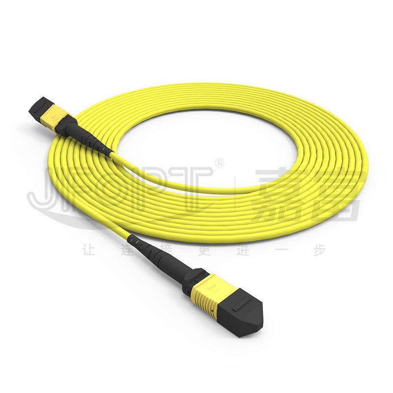 12-ядерный MPO ствол кабеля патч кабеля одномодный G657A1/G657A2 3.0 LSZH A/B polarity reversal