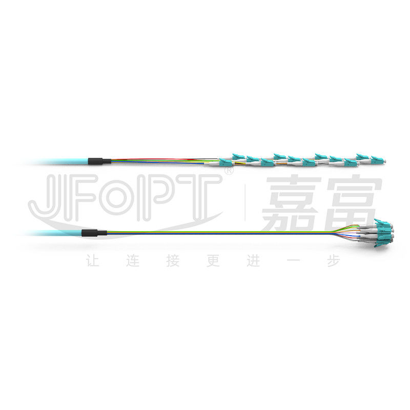 LC/UPC-LC/UPC Patch Cord 12-96 Ядра G652D/G657A1/G657A2 Тонко буферизированные с набором для вытягивания глаз