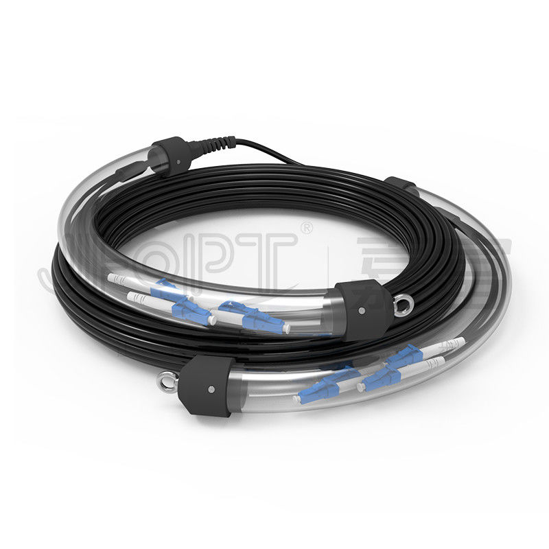 LC/UPC-LC/UPC Patch Cord 12-96 Ядра G652D/G657A1/G657A2 Тонко буферизированные с набором для вытягивания глаз