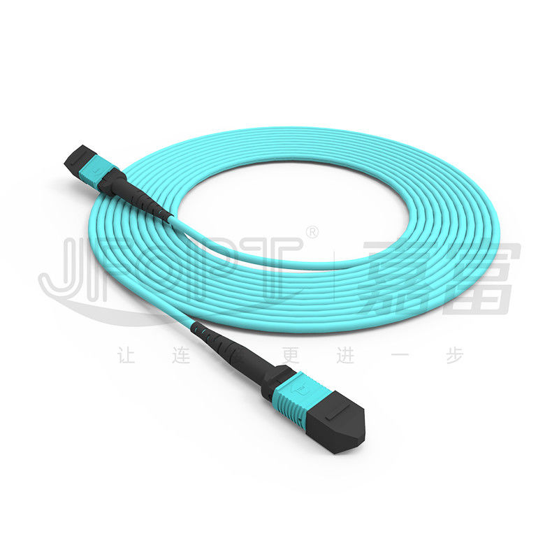 Потеря обратной связи концессора MPO ≥20dB MM OM3/OM4 MPO-MPO Patch Cord для оптической волоконной связи