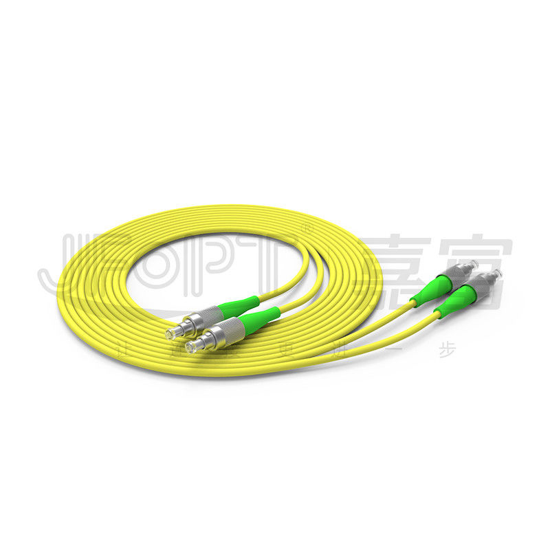 FC Connector Single Mode Fiber Jumpers для металлического терминального ящика с застежкой OEM
