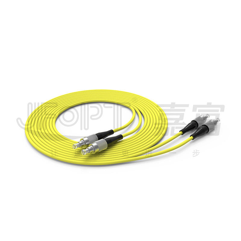 FC Connector Single Mode Fiber Jumpers для металлического терминального ящика с застежкой OEM