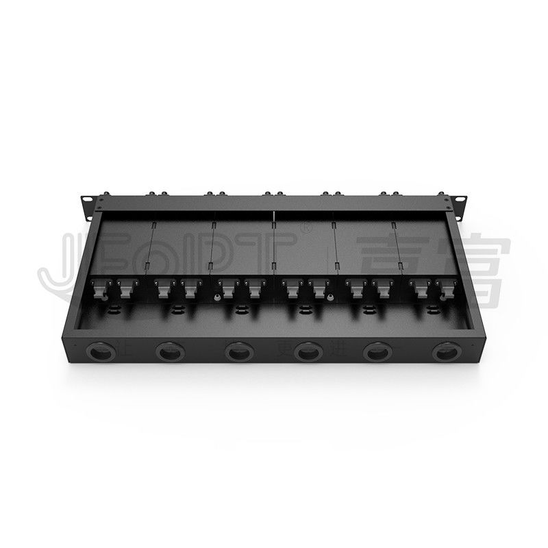1U MPO-LC G657A1 144 Ядра плотность высокая плотность сцепление коробки с LC адаптером холоднокатаного стального шасси
