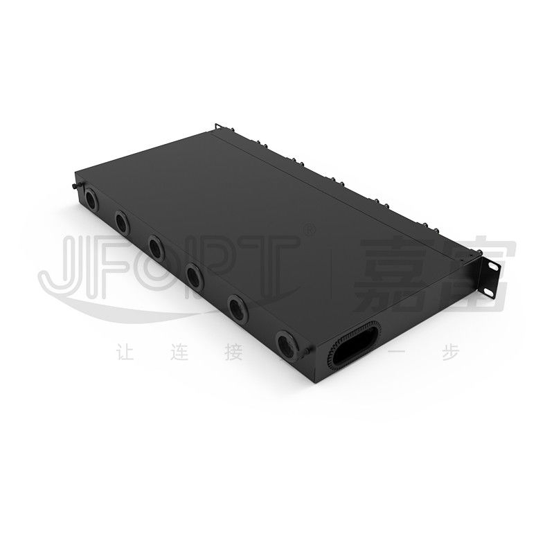 Модульное шасси высокой плотности для LC Quadruple Adapter MPO SM SL 144-ядерный MPO-LC Patch Panel Fusion-free Module Box